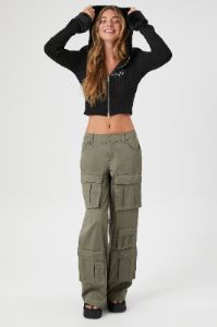 Haut à capuchon avec imprimé Love en pierres du Rhin et fermeture à glissière sold by Urban Planet