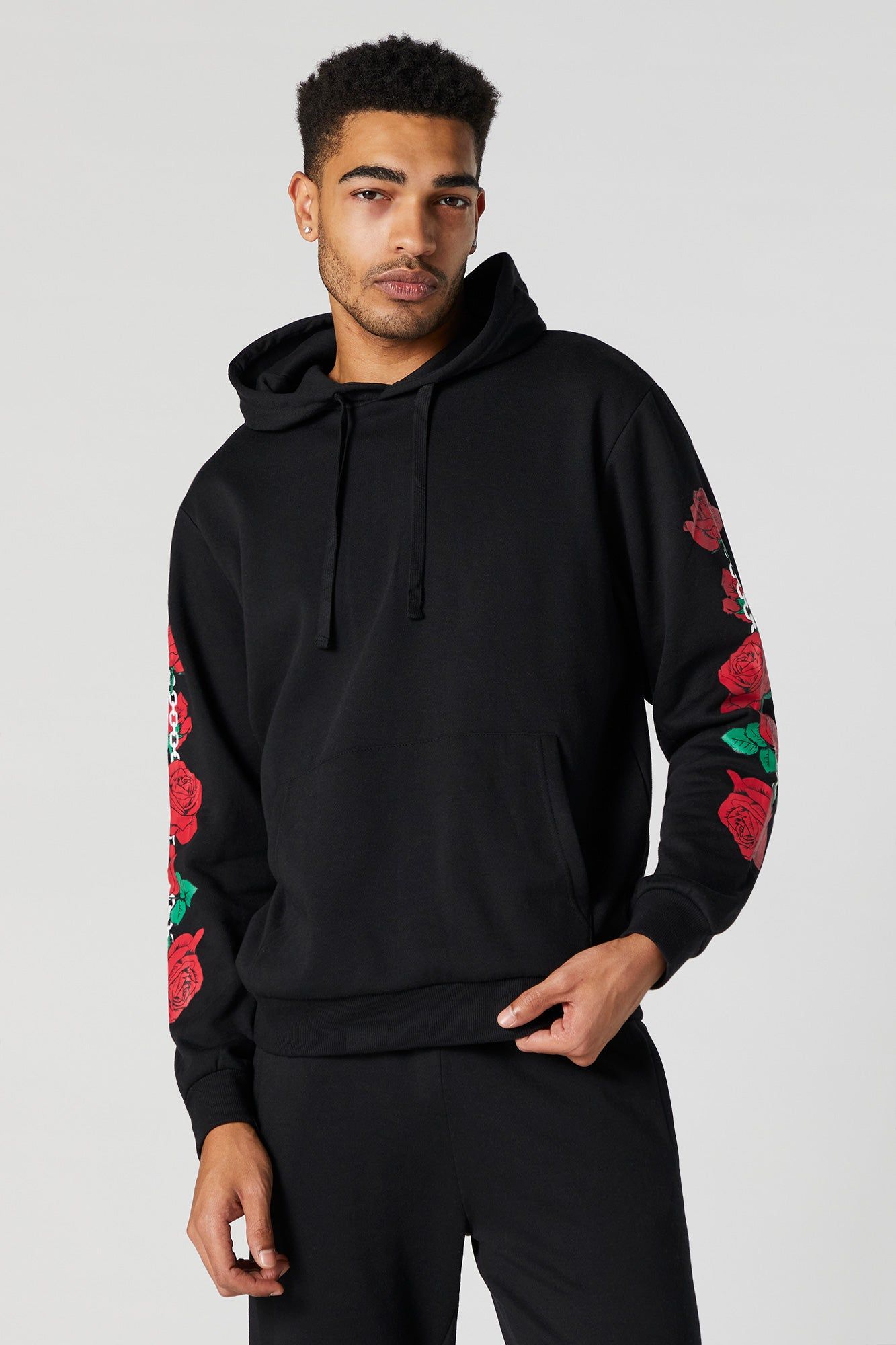 Roses Graphic Hoodie sold by Urban Planet