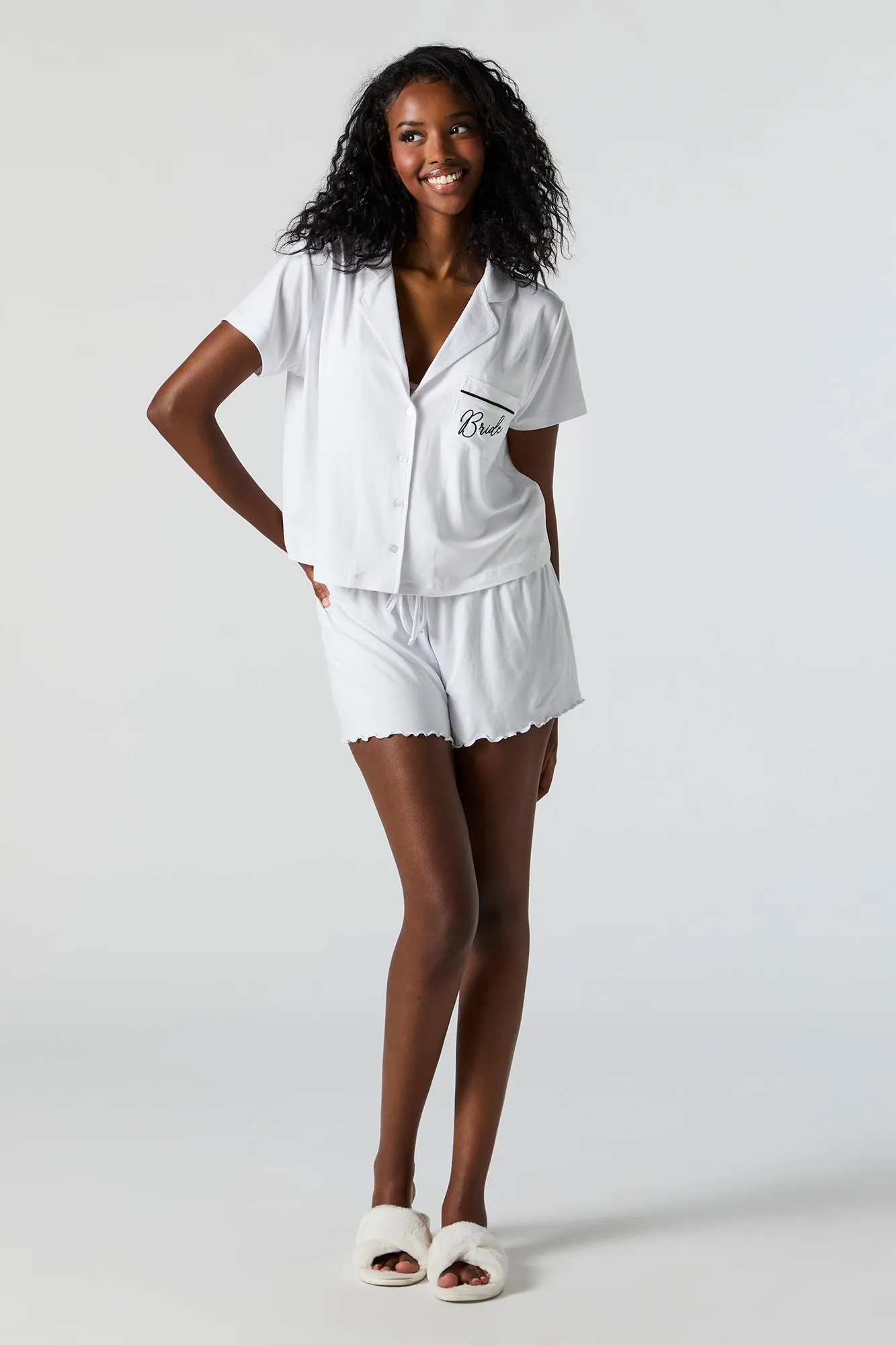 Ensemble pyjama à imprimé Bride sold by Urban Planet product image thumbnail 4