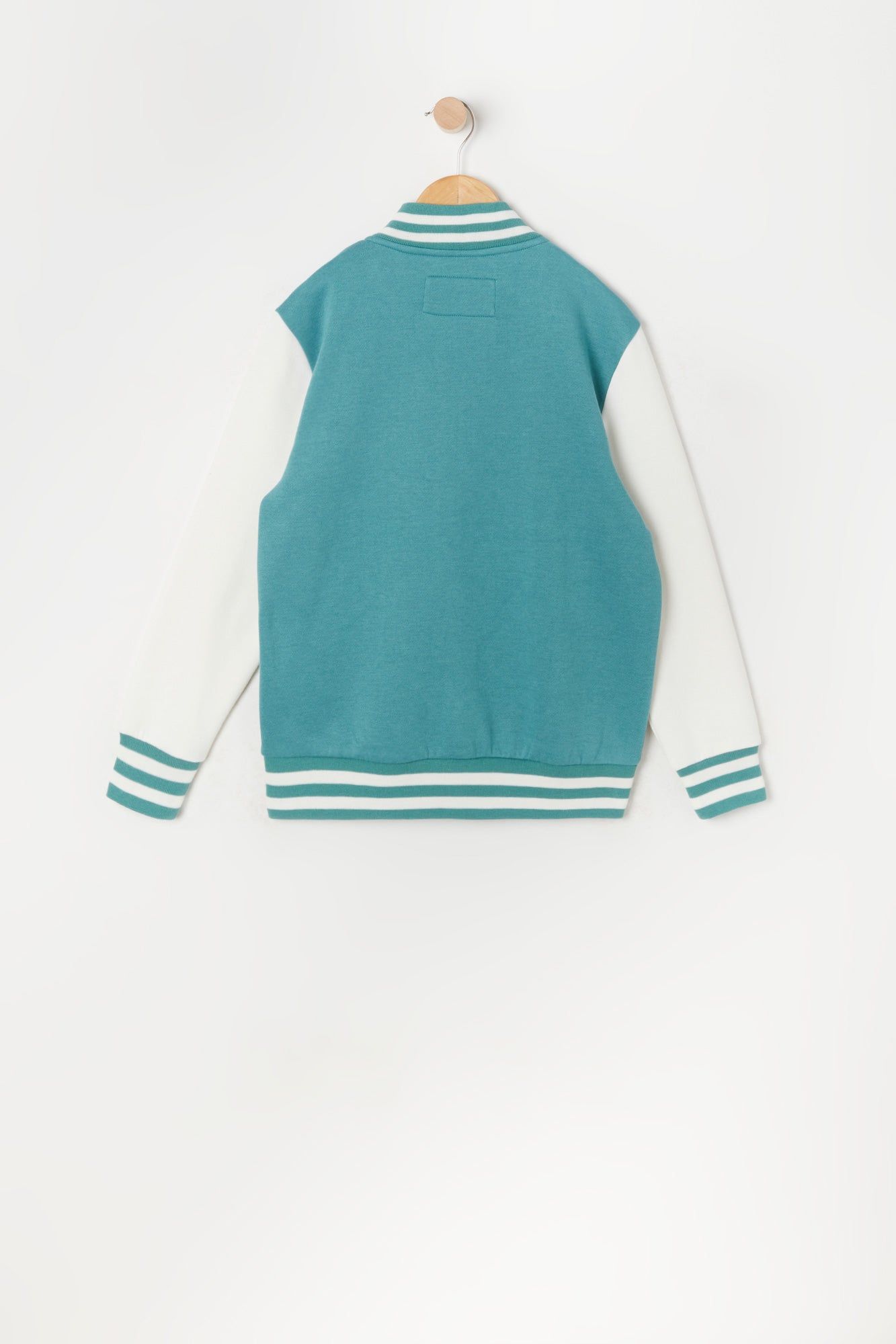 Boys LA Graphic Oversized Varsity Jacket sold by Urban Planet product image thumbnail 3