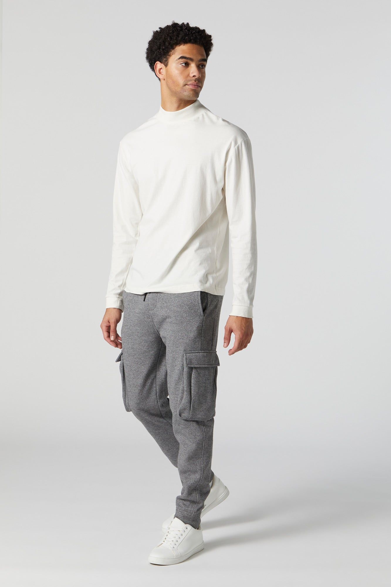 Fleece Cargo Jogger sold by Urban Planet