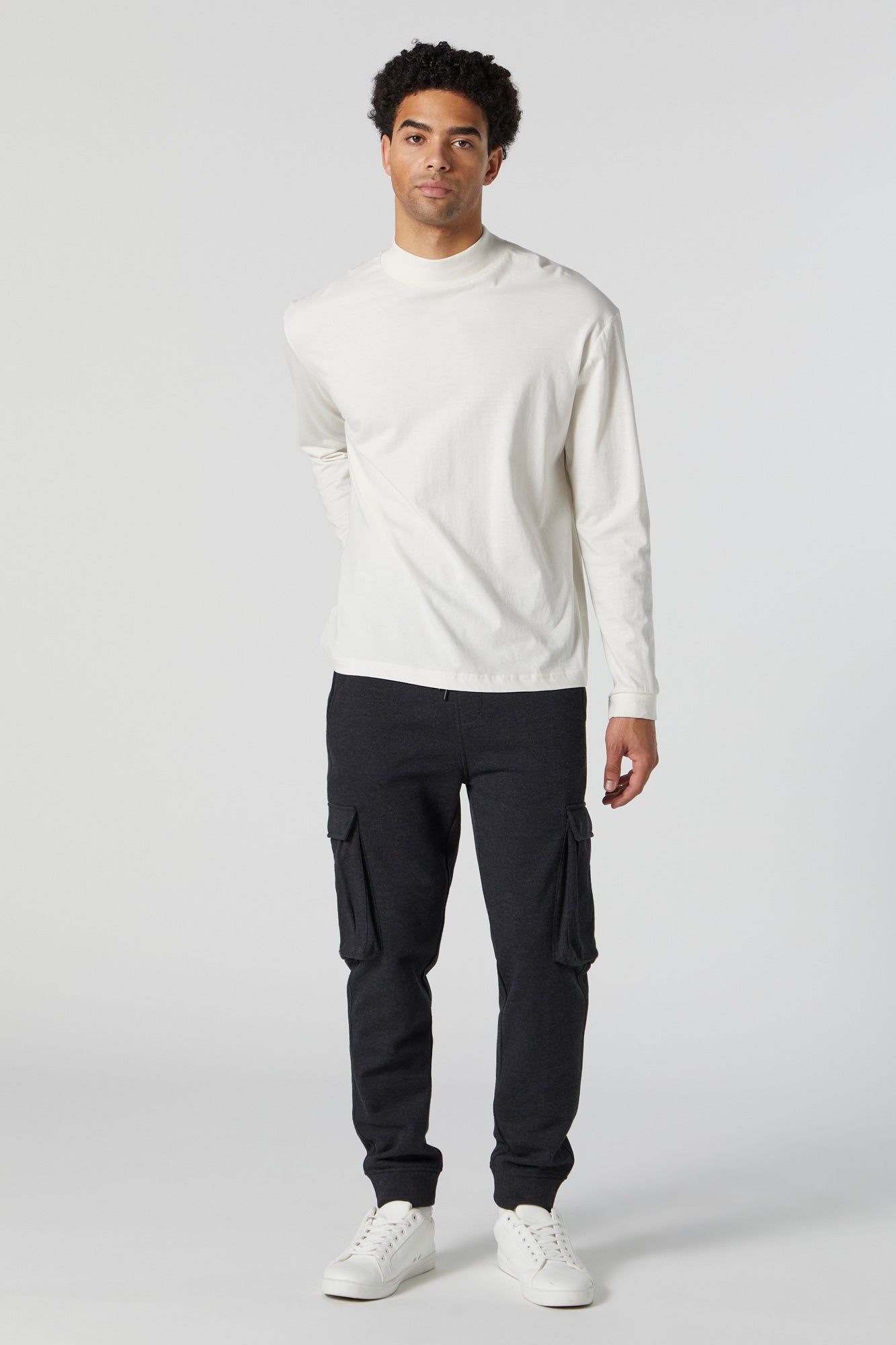 Fleece Cargo Jogger sold by Urban Planet product image thumbnail 5