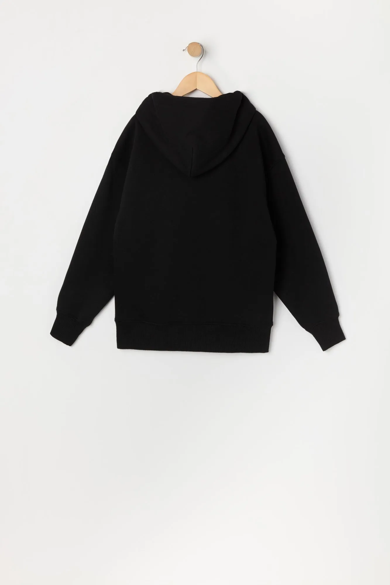 Haut à capuchon en molleton avec imprimé Bearly Connected pour garçon sold by Urban Planet product image thumbnail 2