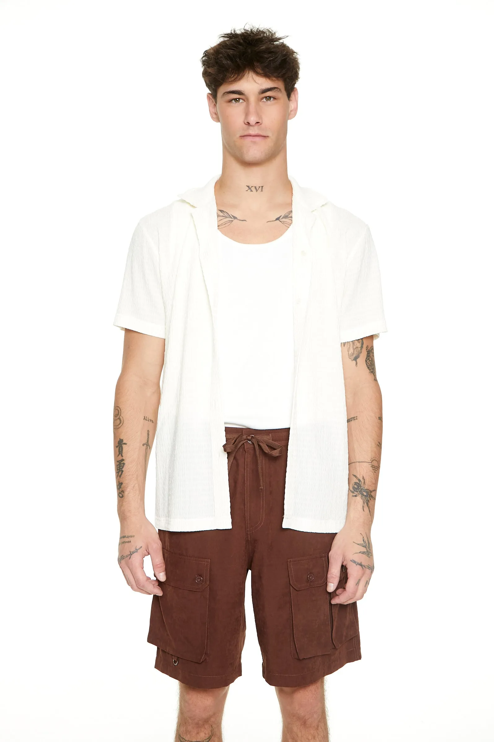 Short cargo à taille coulissante sold by Urban Planet product image thumbnail 3