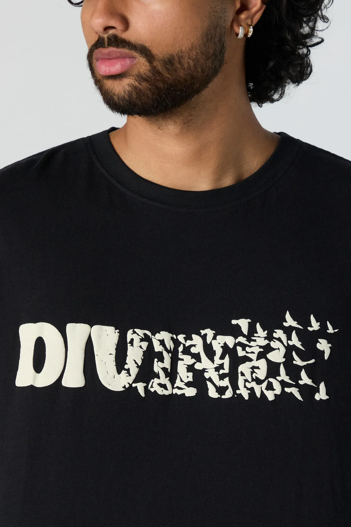 Divine Graphic T-Shirt sold by Urban Planet product image thumbnail 2
