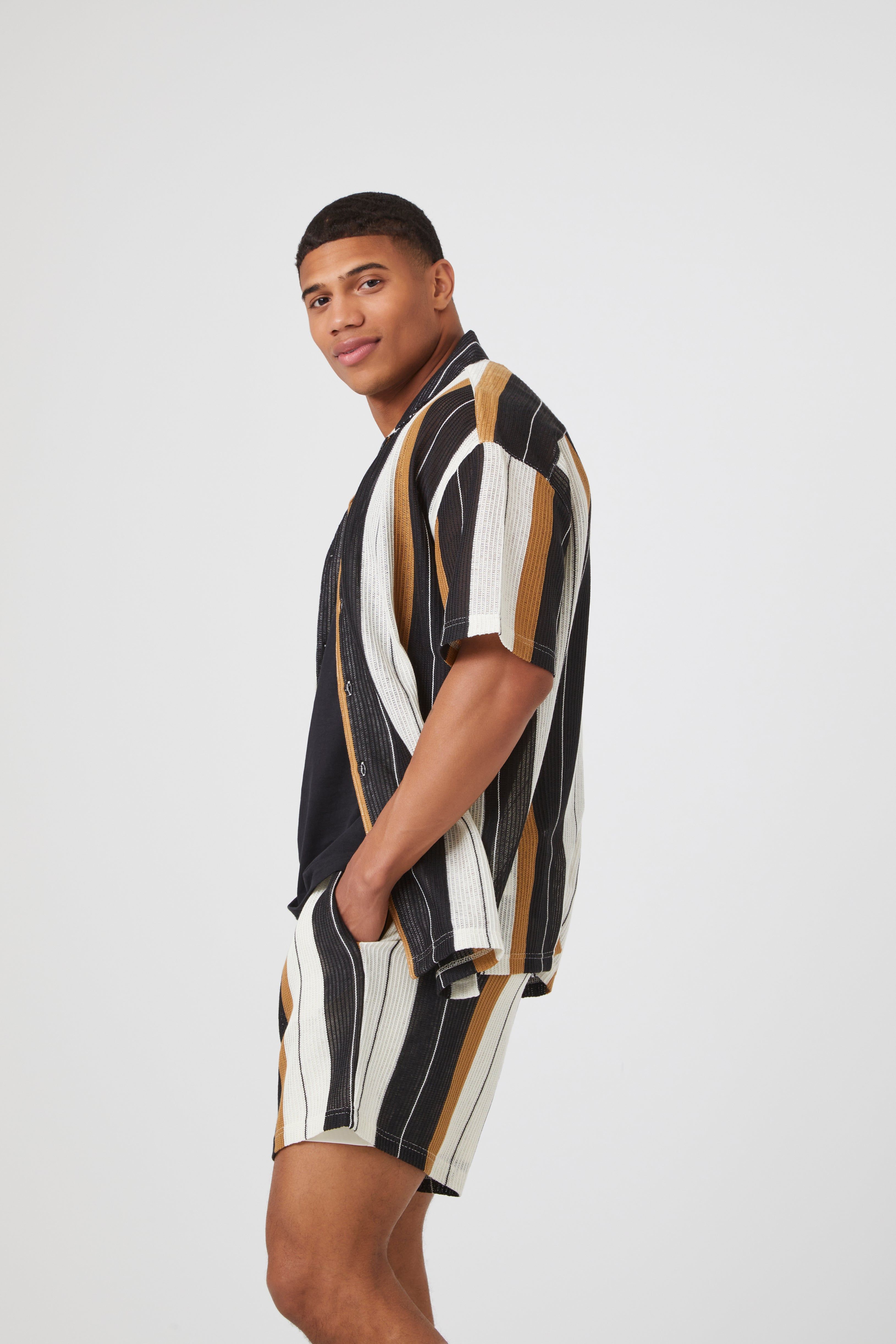 Haut boutonné rayé sold by Urban Planet product image thumbnail 3