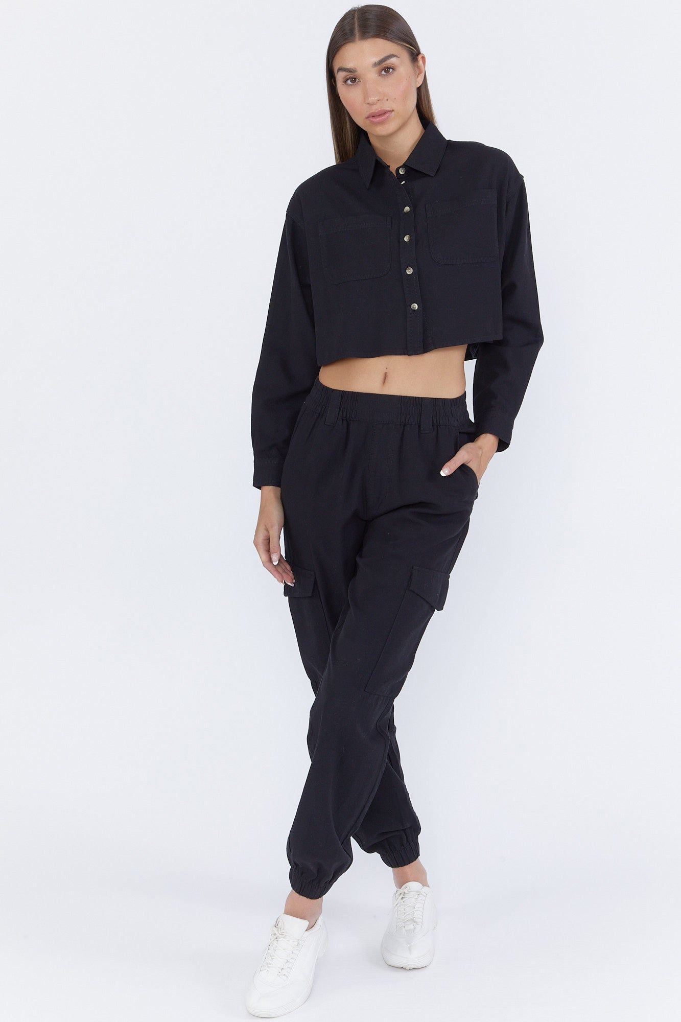 Casual Tencel Cargo Jogger sold by Urban Planet product image thumbnail 5