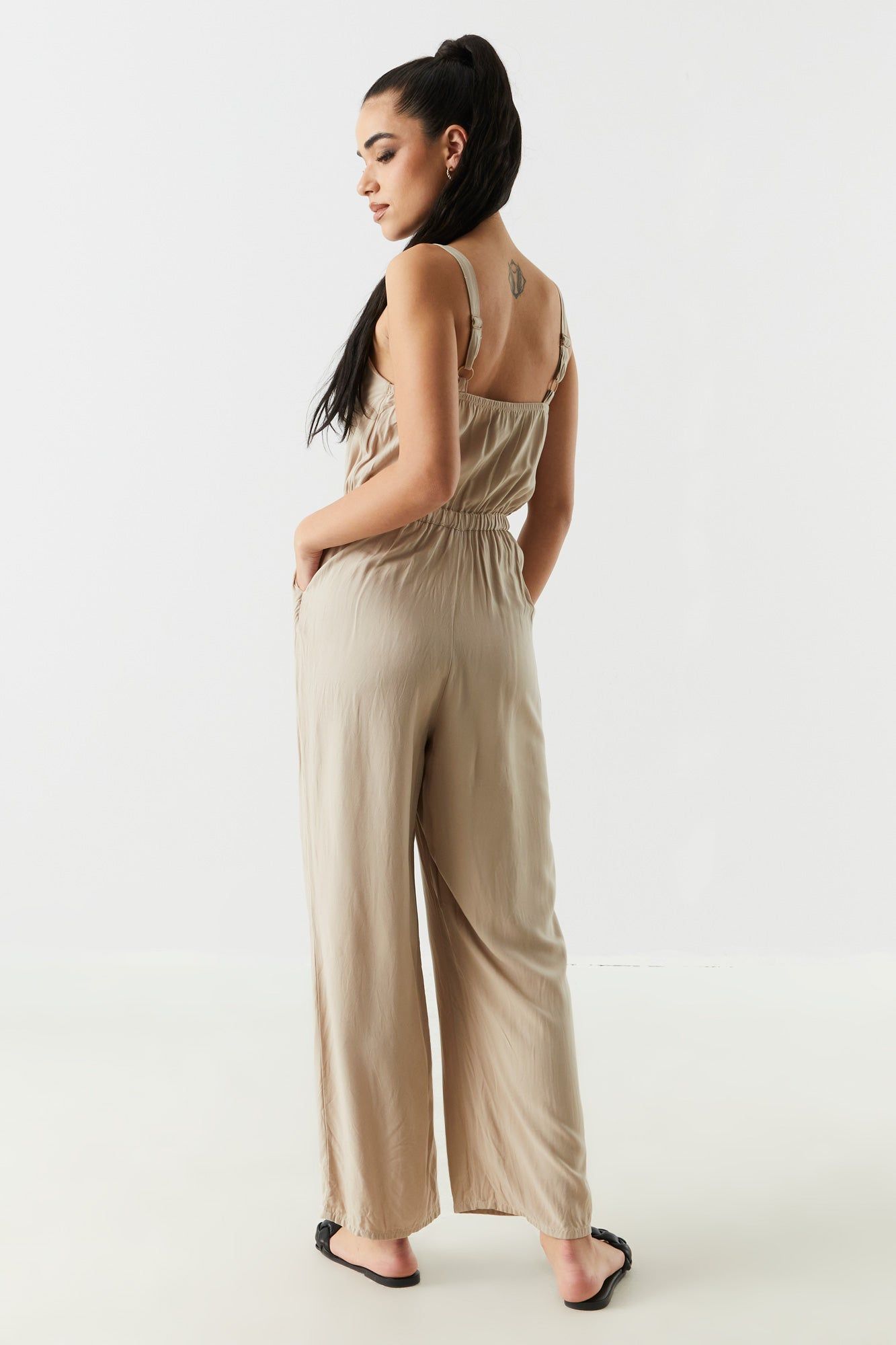 Justaucorps boutonné avec taille élastique sold by Urban Planet product image thumbnail 3
