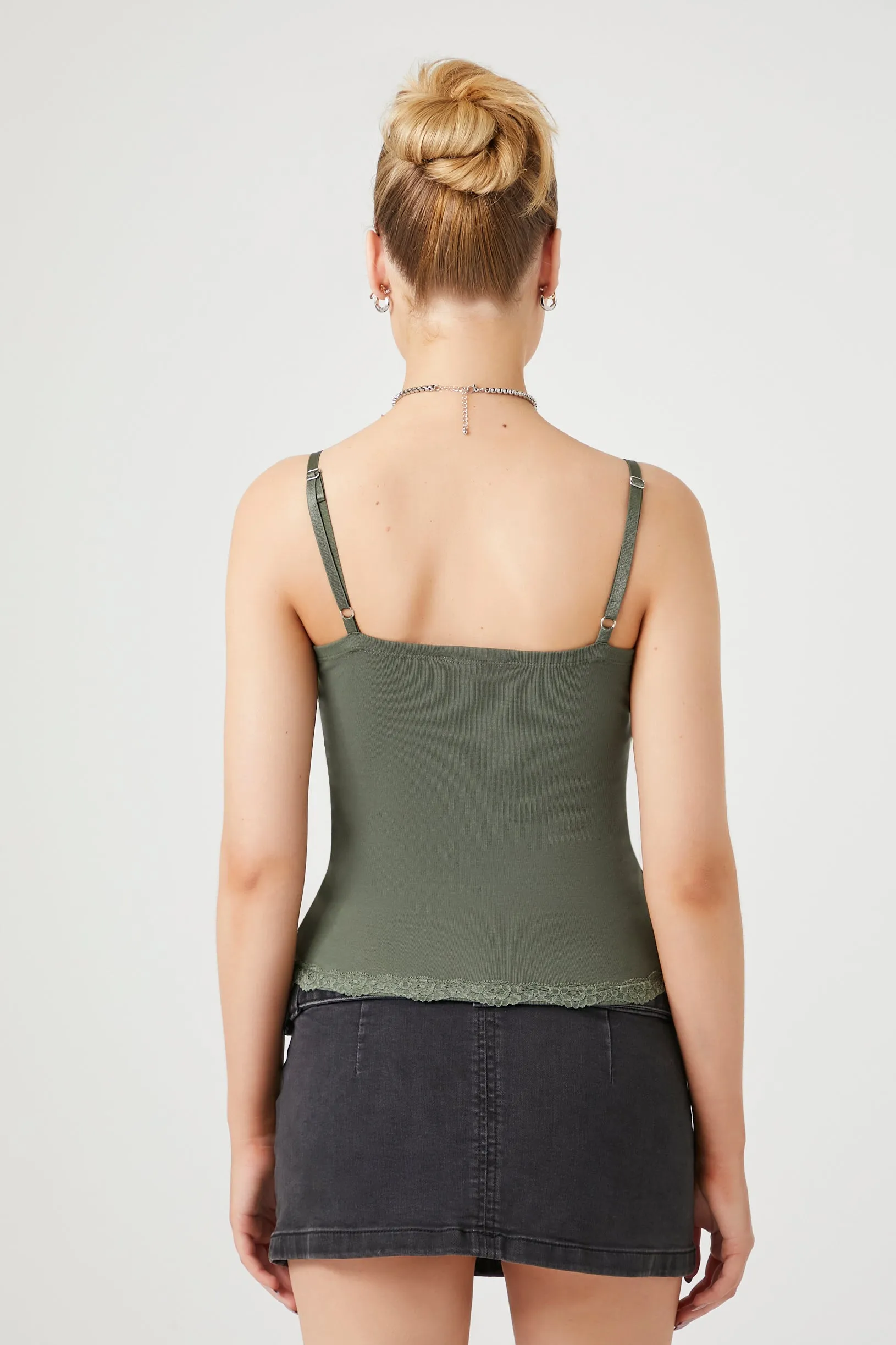 Camisole à imprimé NYC Tour avec liséré de dentelle sold by Urban Planet product image thumbnail 2