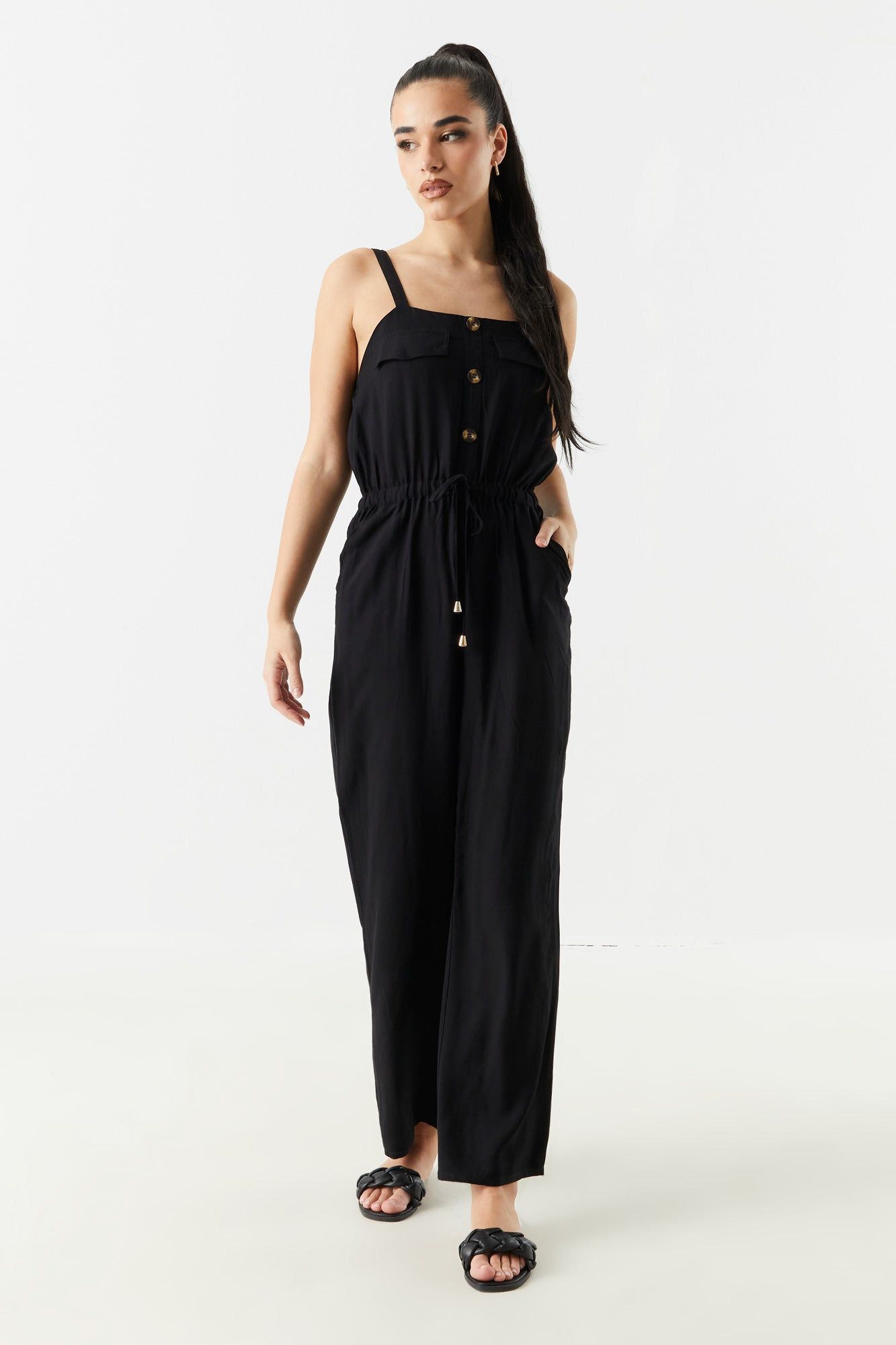 Justaucorps boutonné avec taille élastique sold by Urban Planet product image thumbnail 8