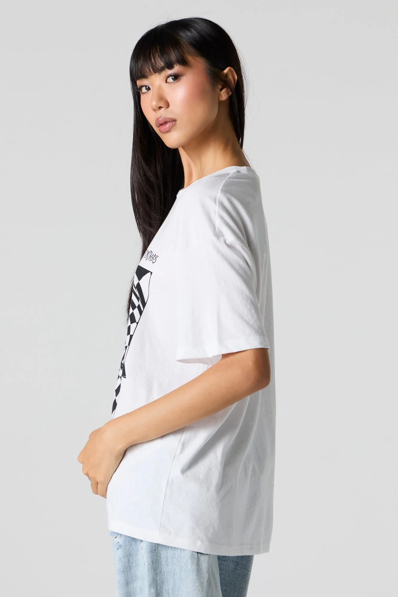 T-shirt à imprimé The Nightmare Before Christmas sold by Urban Planet product image thumbnail 3