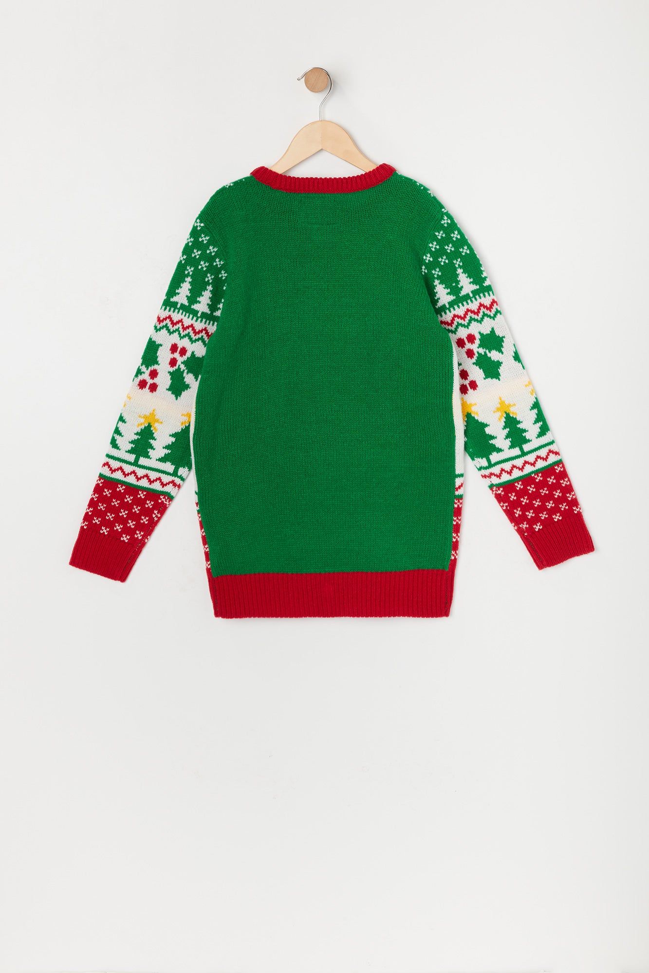 Chandail de Noël avec motif brodé Pingouin pelucheux pour garçon sold by Urban Planet product image thumbnail 2