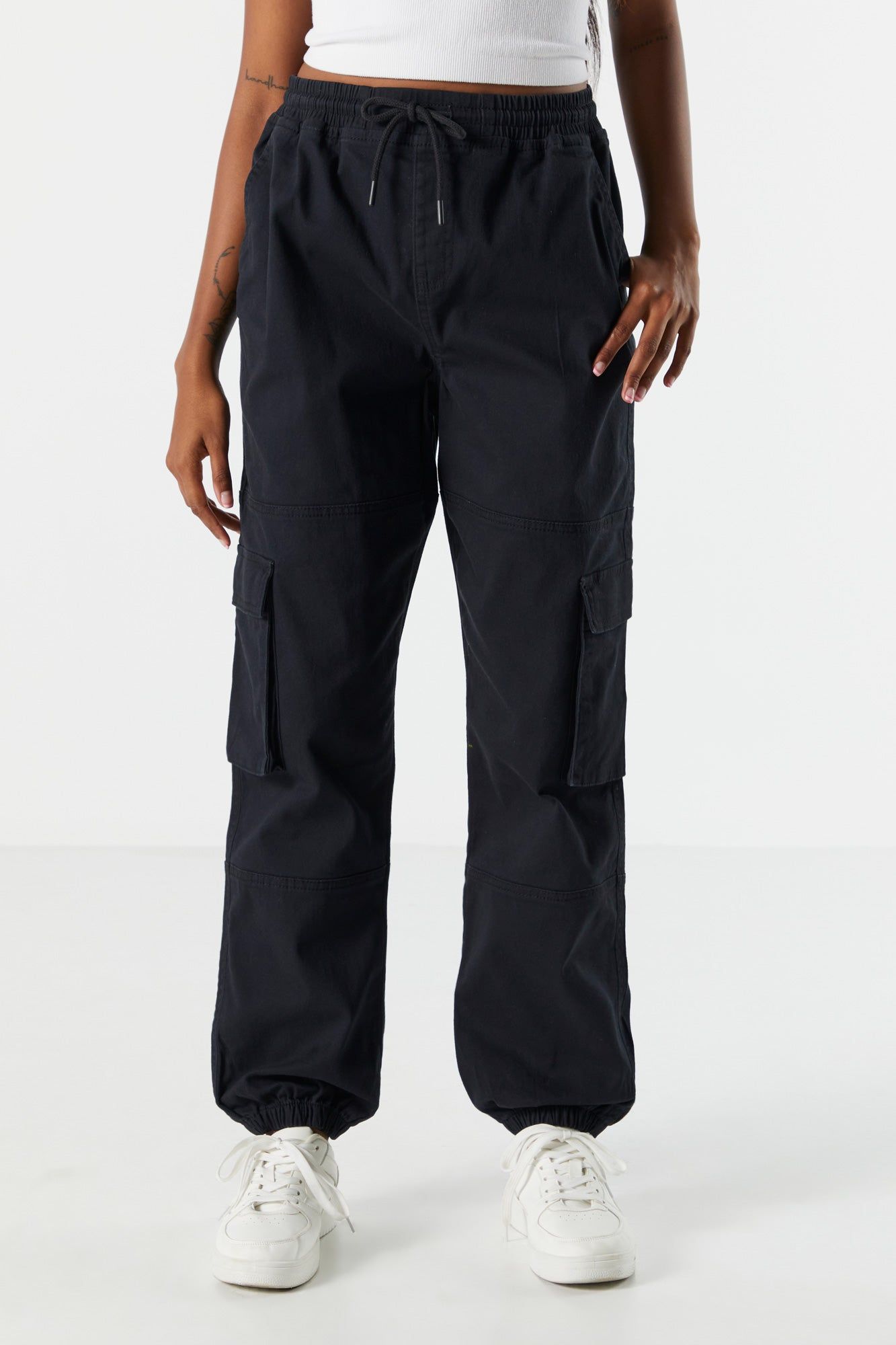 Pantalon de jogging cargo à taille coulissante sold by Urban Planet product image thumbnail 2