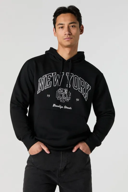 New York Graphic Fleece Hoodie sold by Urban Planet