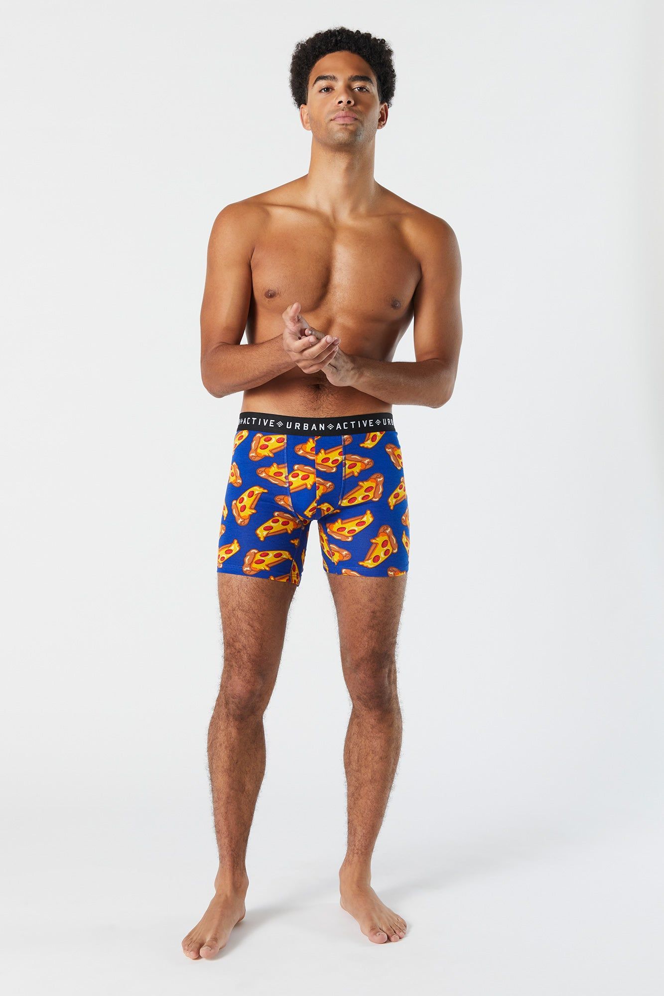 Pizza Print Boxer Brief (2 Pack) sold by Urban Planet product image thumbnail 5