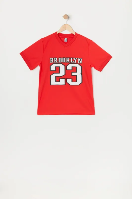 Boys Brooklyn Graphic Jersey sold by Urban Planet