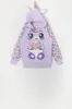 Haut à capuchon avec imprimé Licorne Love Yourself pour fille sold by Urban Planet