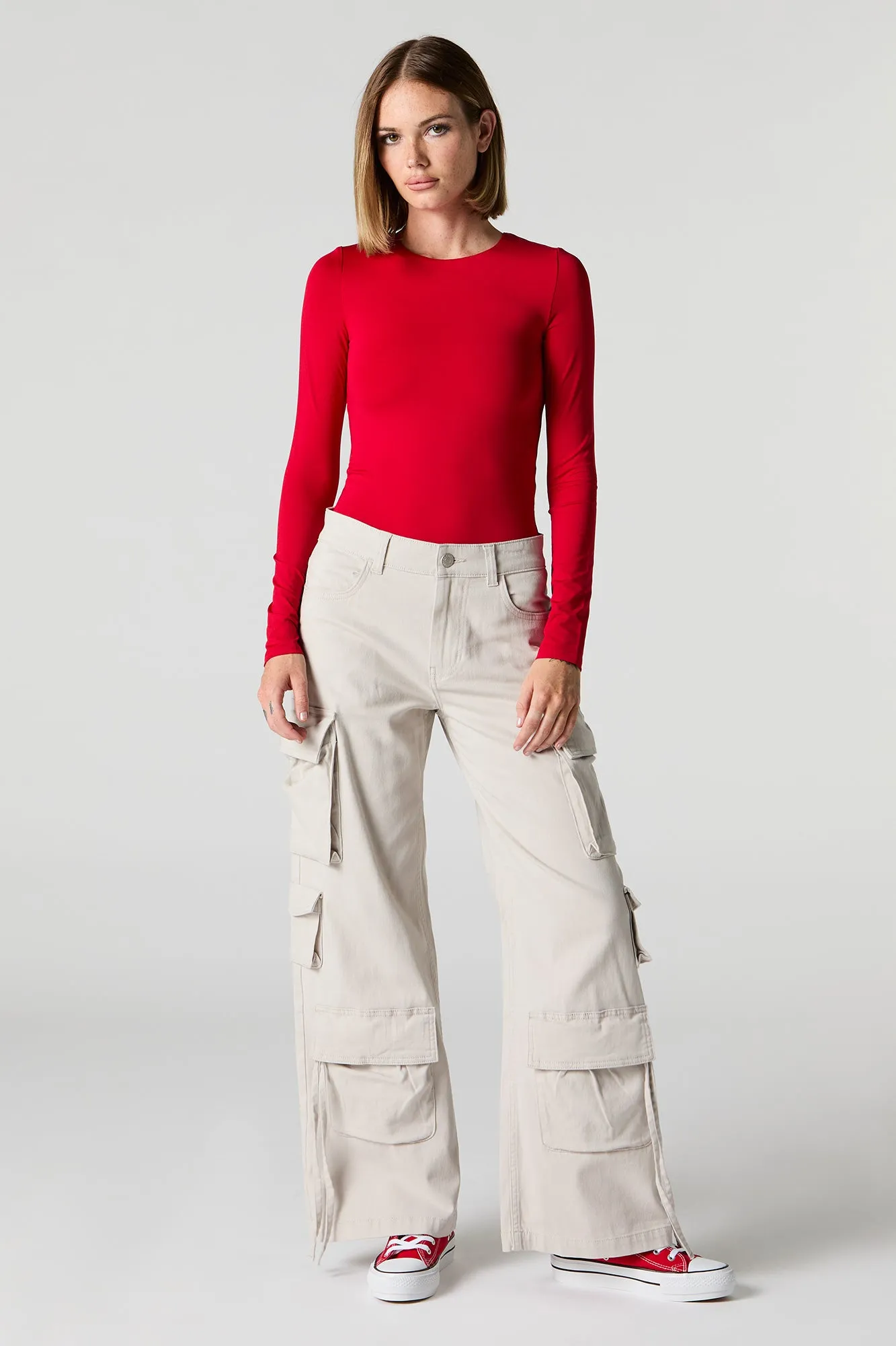 Maillot ras du cou profilé à manches longues sold by Urban Planet product image thumbnail 3