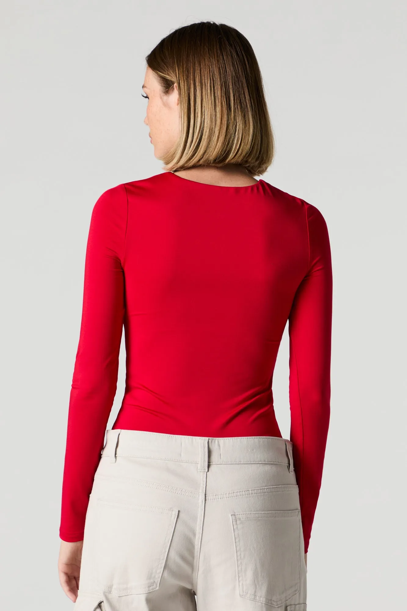 Maillot ras du cou profilé à manches longues sold by Urban Planet product image thumbnail 4