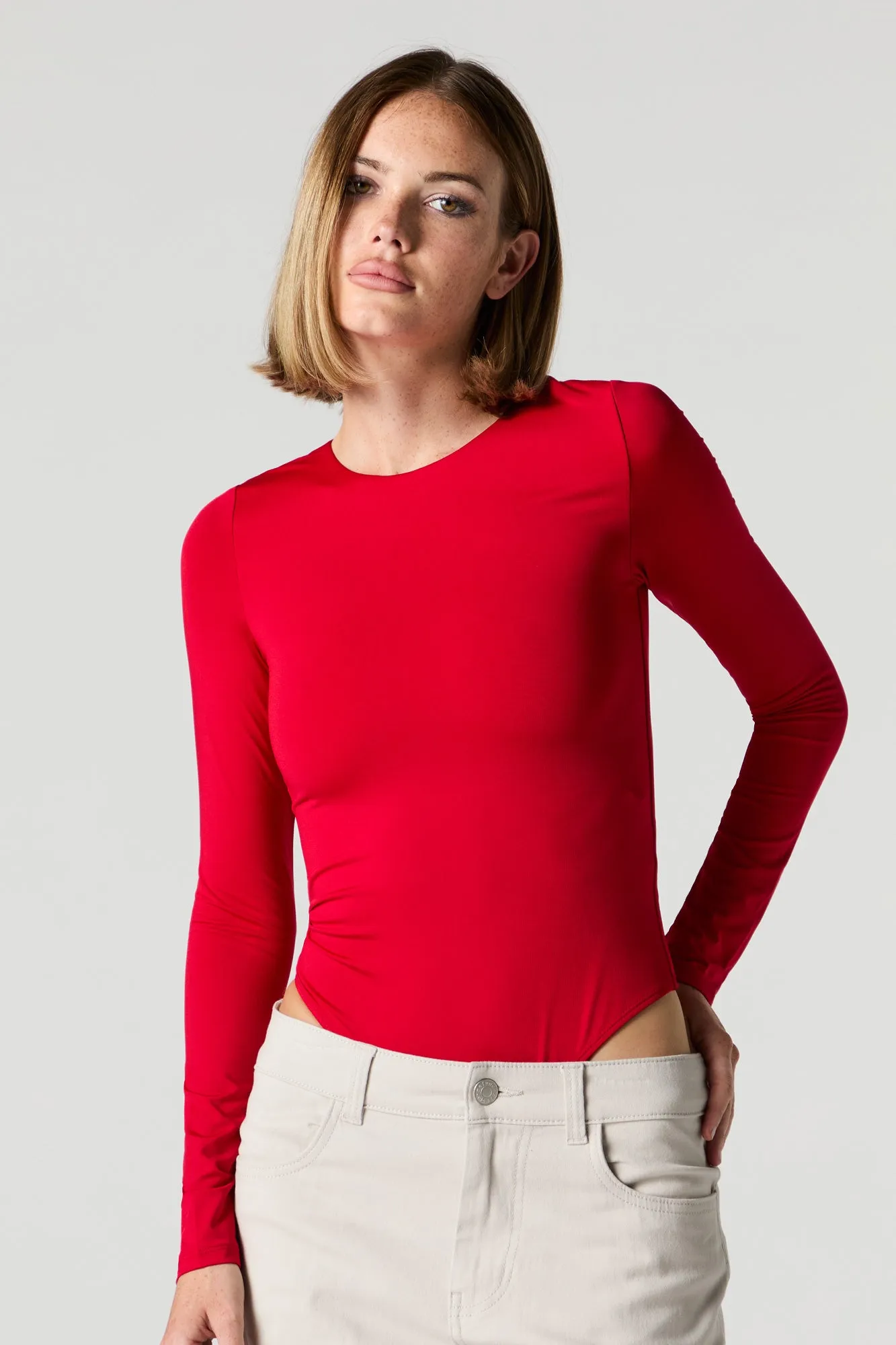 Maillot ras du cou profilé à manches longues sold by Urban Planet product image thumbnail 2