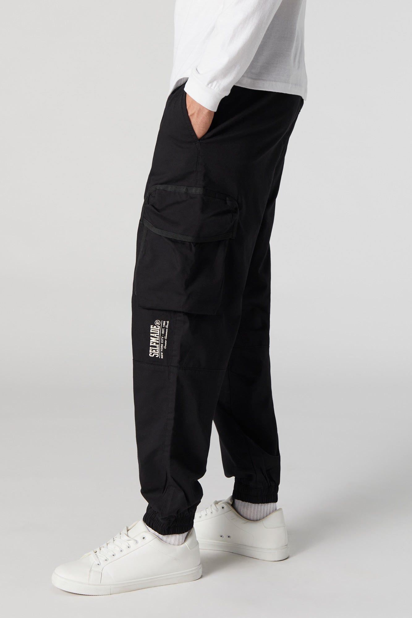 Relaxed Selfmade Cargo Jogger sold by Urban Planet product image thumbnail 4