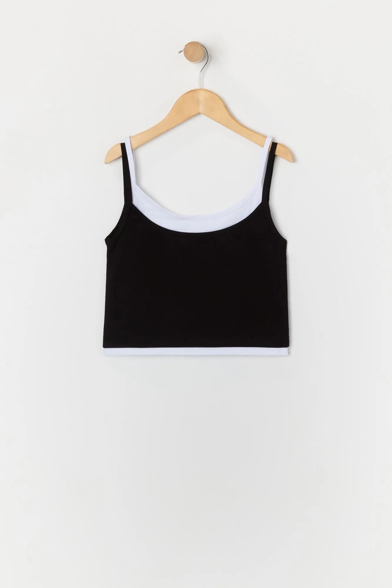 Débardeur superposé à imprimé Dream avec pierres du Rhin pour fille sold by Urban Planet product image thumbnail 2