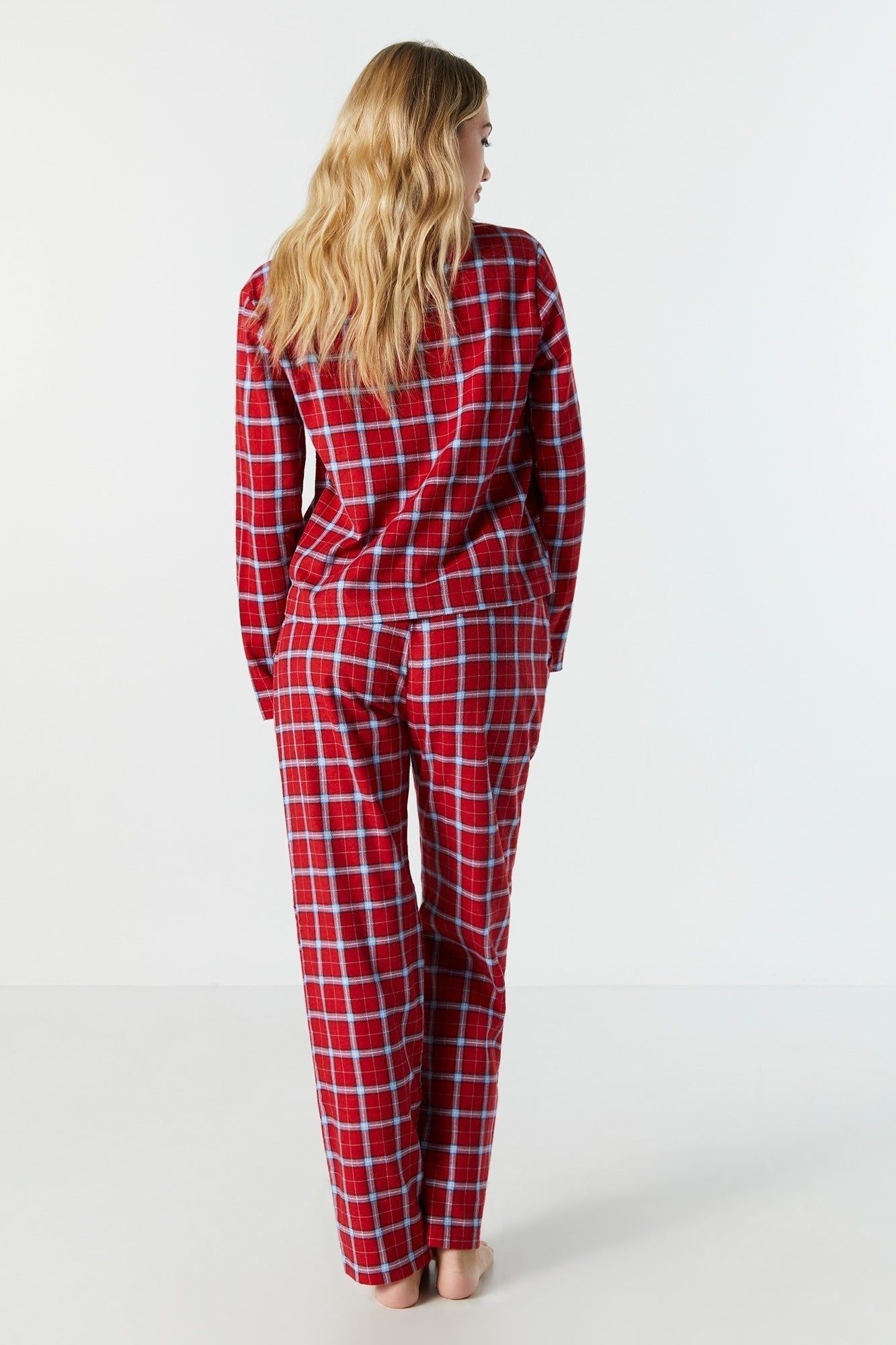 Printed Flannel Pajama Pant sold by Urban Planet product image thumbnail 3