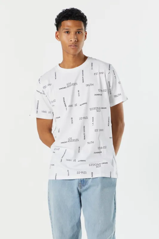 Los Angeles Print T-Shirt sold by Urban Planet