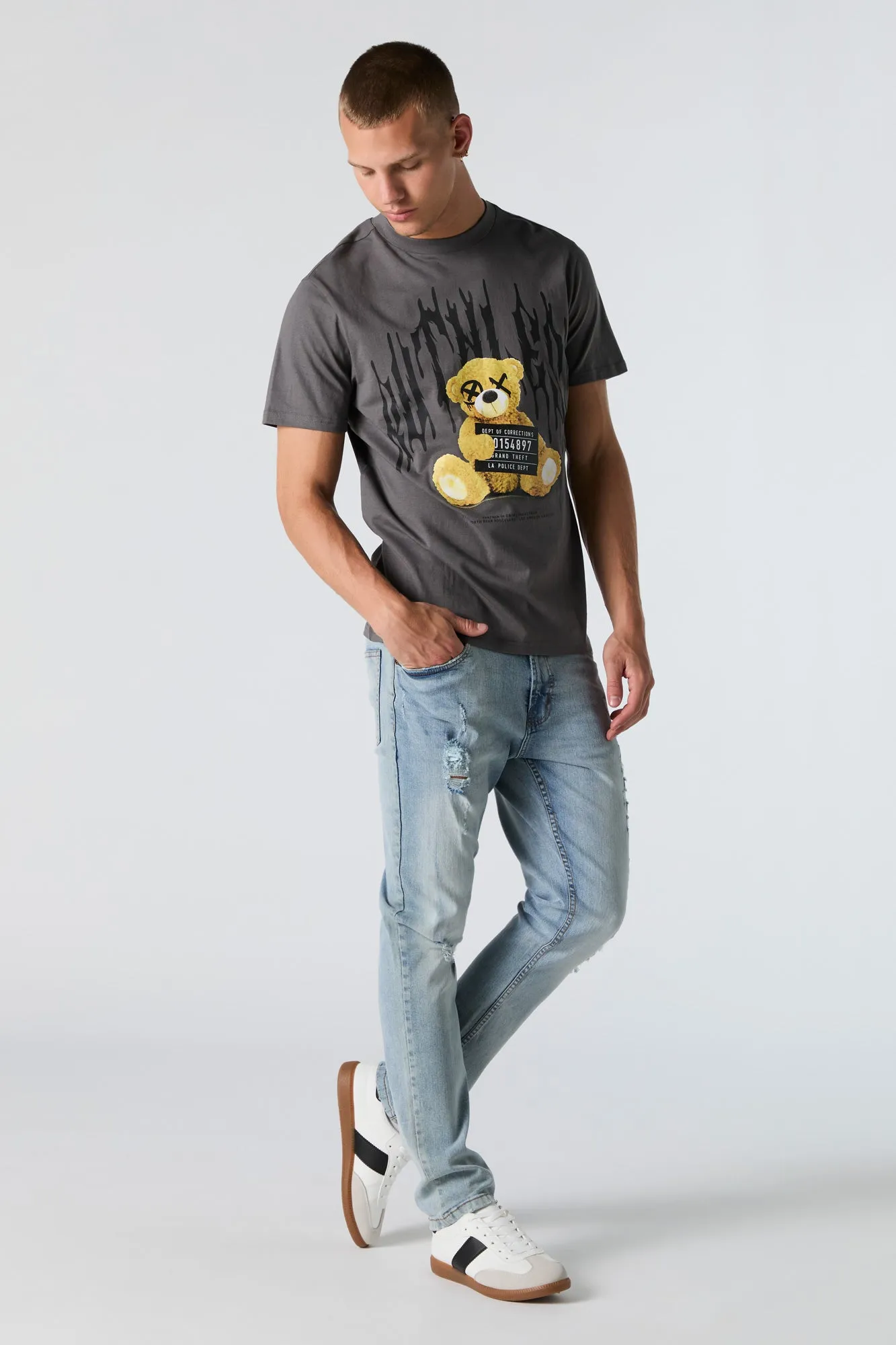 T-shirt à imprimé Teddy sold by Urban Planet product image thumbnail 2