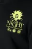 Night Graphic Fleece Hoodie sold by Urban Planet