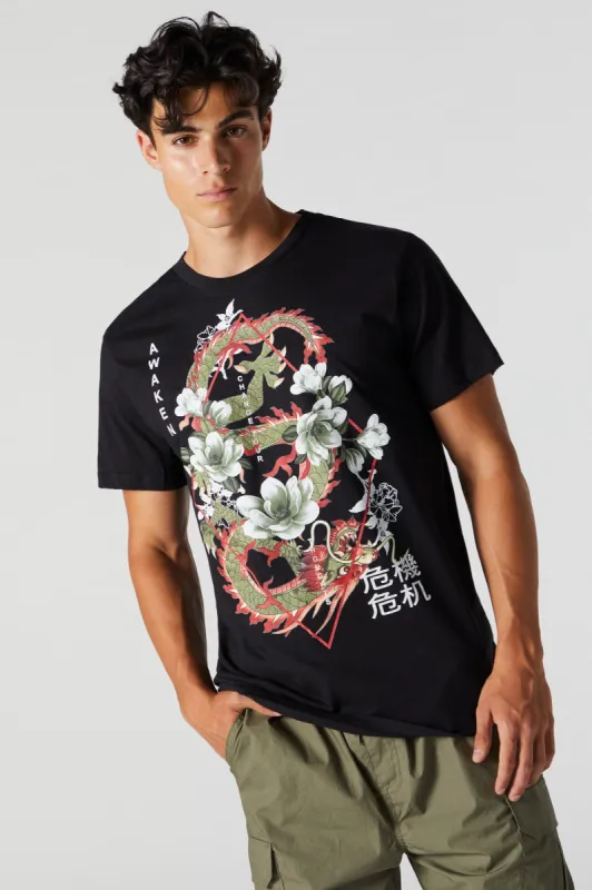 Dragon Graphic T-Shirt sold by Urban Planet