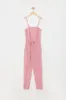 Girls Buttoned Tie Waist Jumpsuit sold by Urban Planet