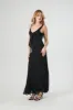 Robe maxi volantée en chiffon sold by Urban Planet