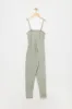 Girls Buttoned Tie Waist Jumpsuit sold by Urban Planet