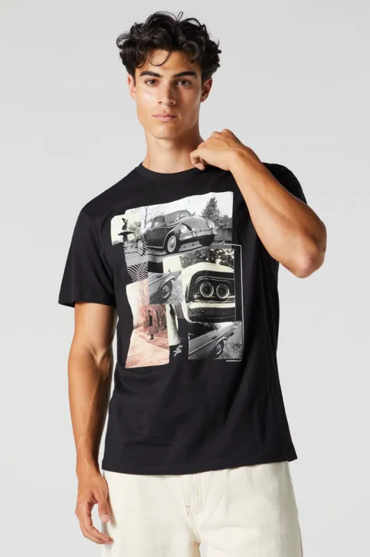 Vintage Car Graphic T-Shirt sold by Urban Planet
