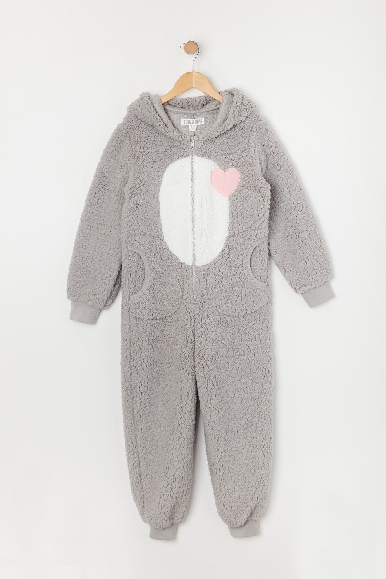 Girls 3D Plush Koala Onesie sold by Urban Planet product image thumbnail 2