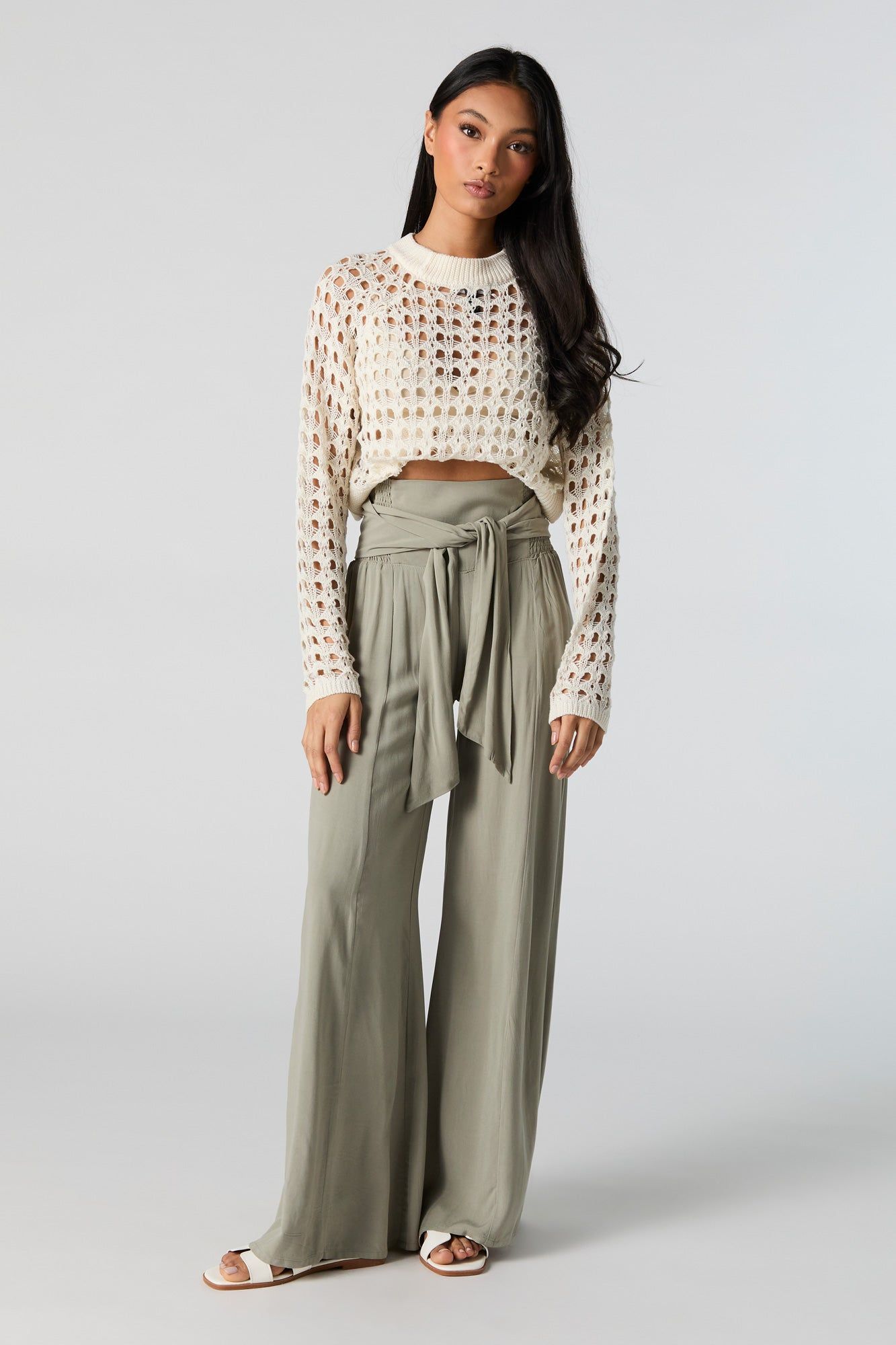 Tie Waist Palazzo Pant sold by Urban Planet product image thumbnail 5