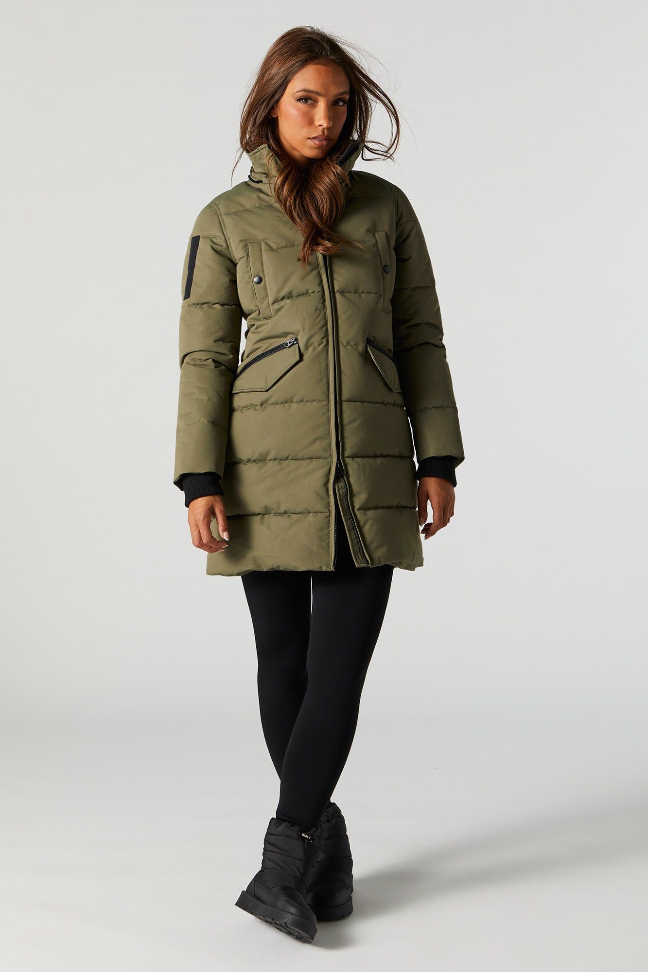 Storm Mountain Quilted Parka sold by Urban Planet product image thumbnail 4