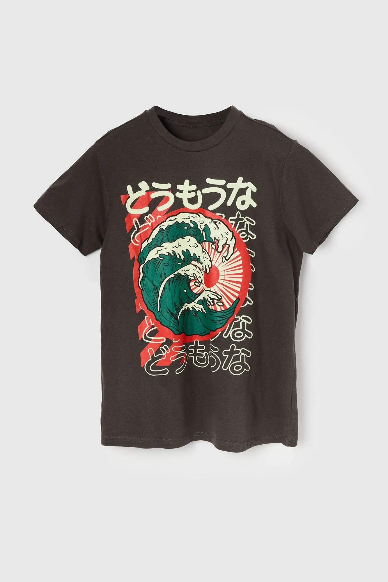 T-shirt à imprimé Waves Graphic sold by Urban Planet product image thumbnail 4