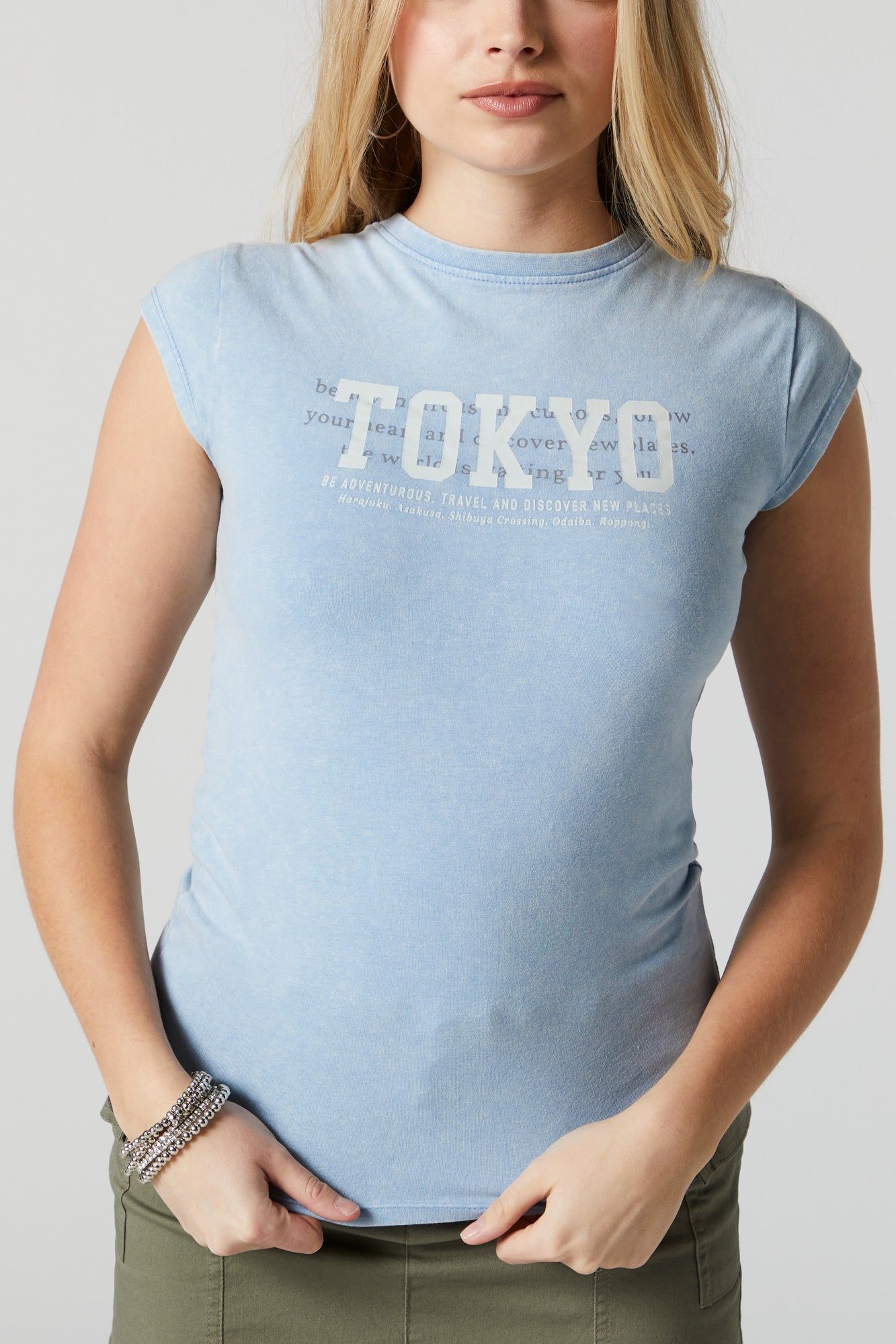 Tokyo Graphic Washed T-Shirt sold by Urban Planet product image thumbnail 4