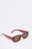 Coloured Rectangle Sunglasses sold by Urban Planet