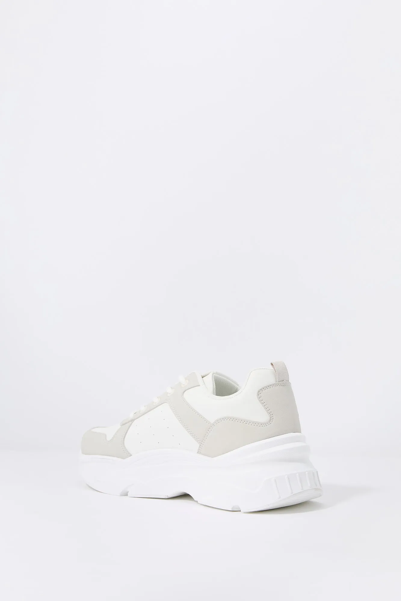 Faux Leather Lace-Up Chunky Sneaker sold by Urban Planet product image thumbnail 4