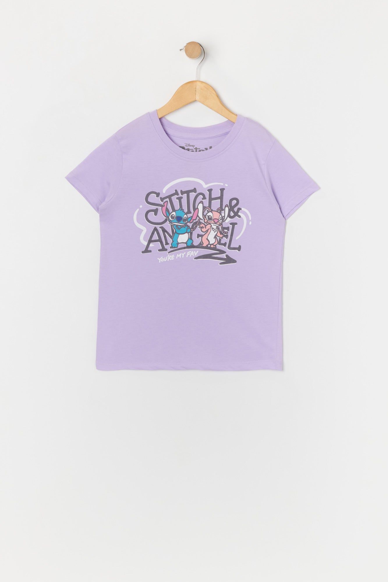 Girls Lilo and Stitch Graphic T-Shirt sold by Urban Planet