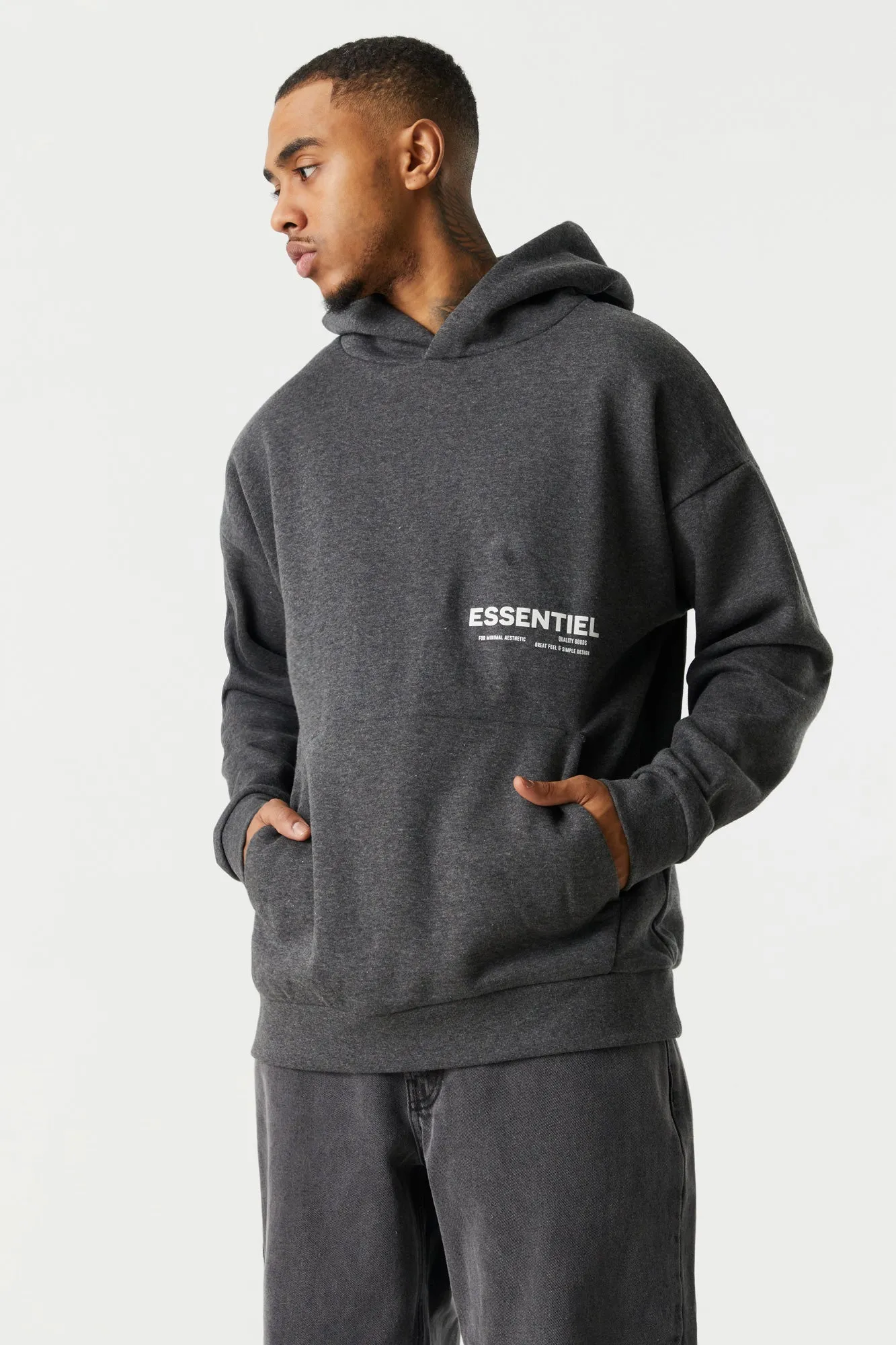 Essential Graphic Resort Fleece Hoodie sold by Urban Planet