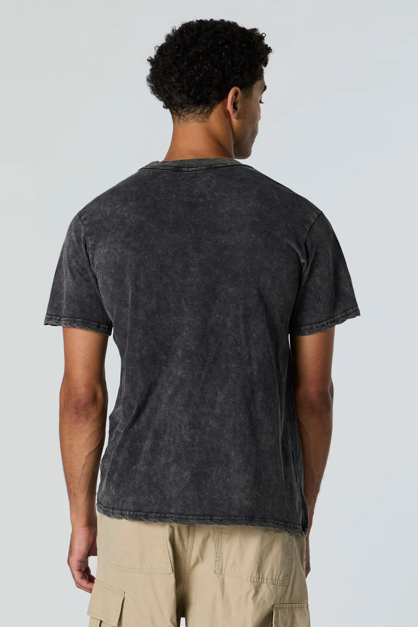 T-shirt délavé à imprimé Metallica sold by Urban Planet product image thumbnail 3