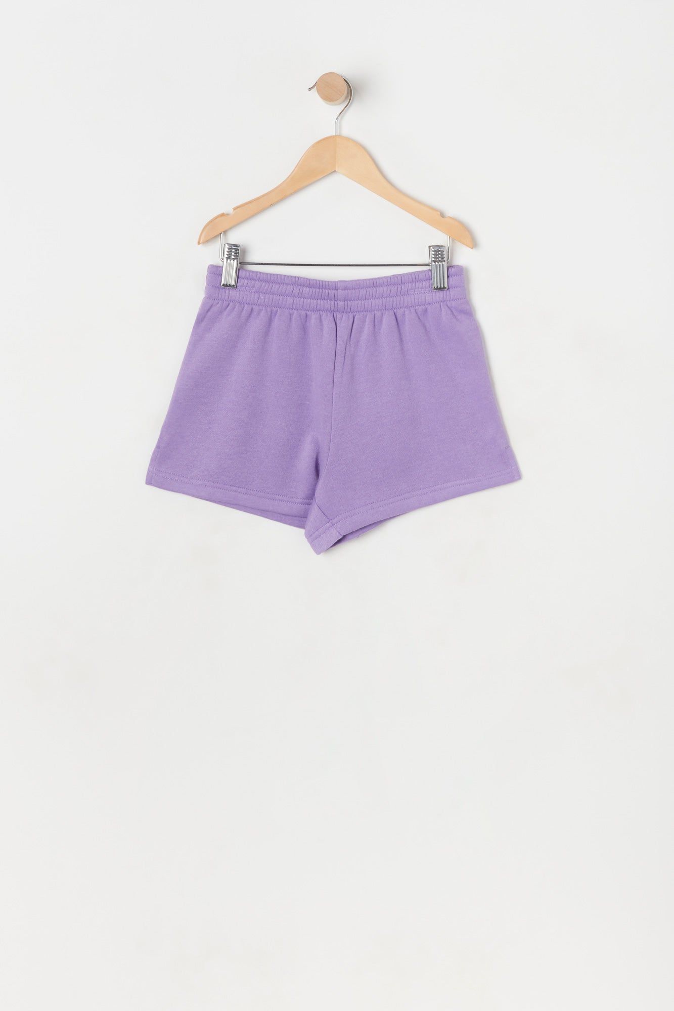 Girls Solid Fleece Short sold by Urban Planet product image thumbnail 3