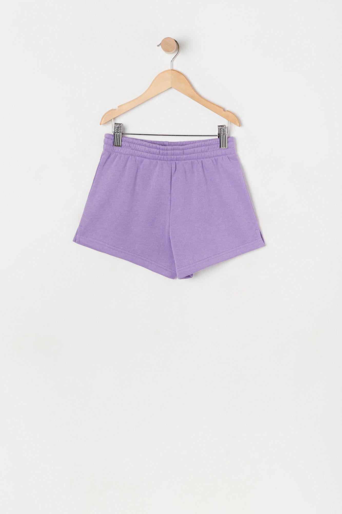 Girls Solid Fleece Short sold by Urban Planet product image thumbnail 4