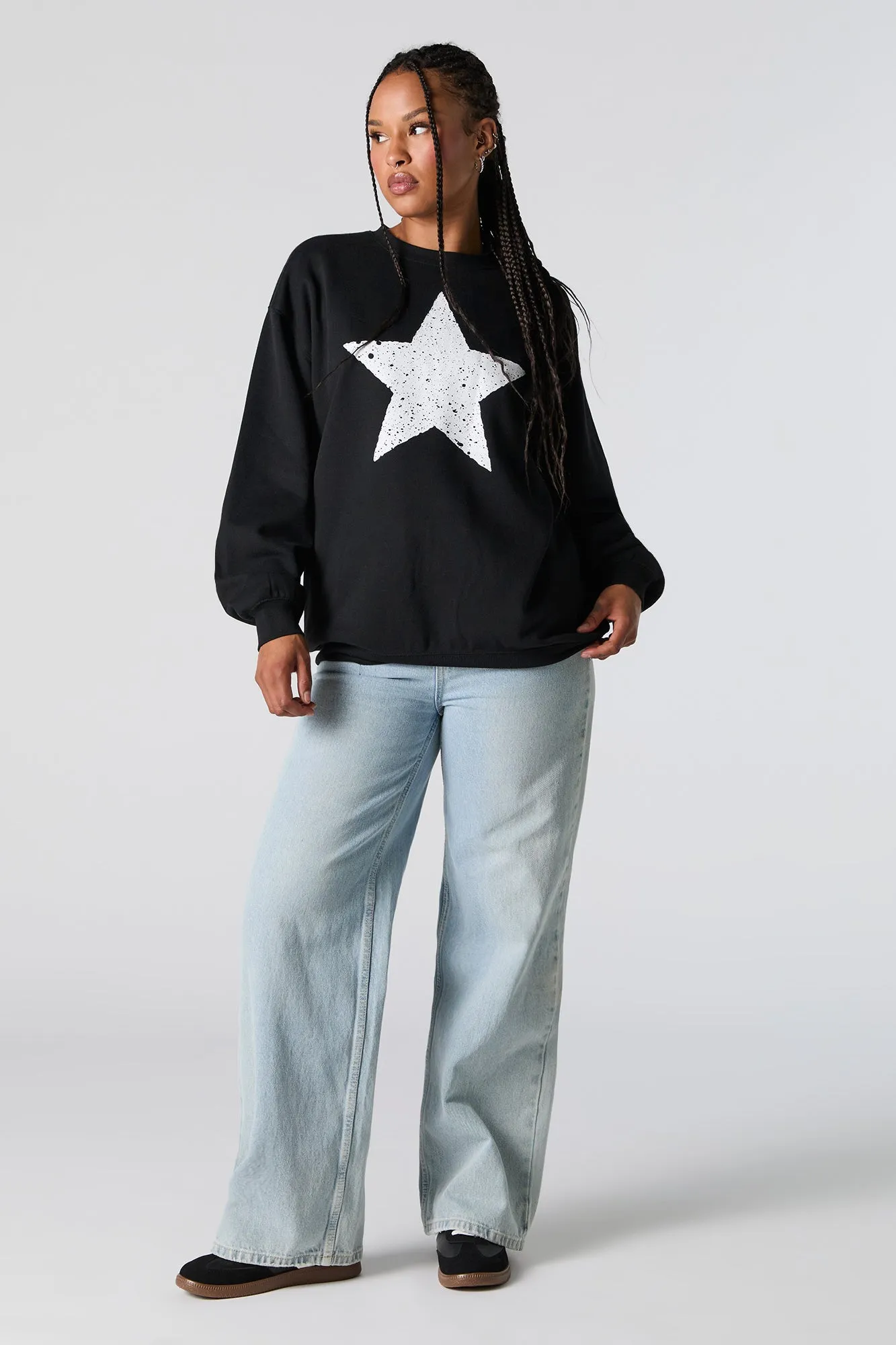 Chandail à imprimé Speckled Star sold by Urban Planet product image thumbnail 3