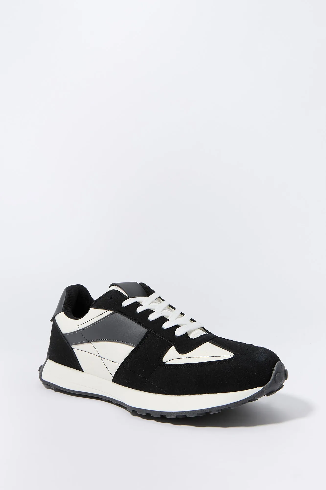 Faux Suede Colourblock Sneaker sold by Urban Planet product image thumbnail 3