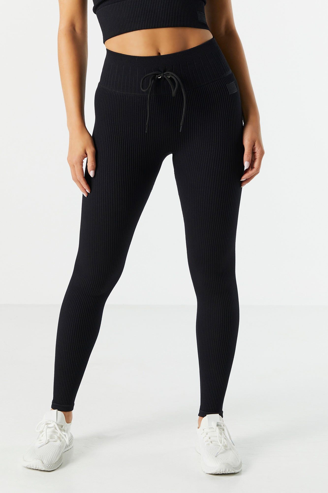 Legging avec attache Sommer Ray Active côtelé sans couture sold by Urban Planet product image thumbnail 2
